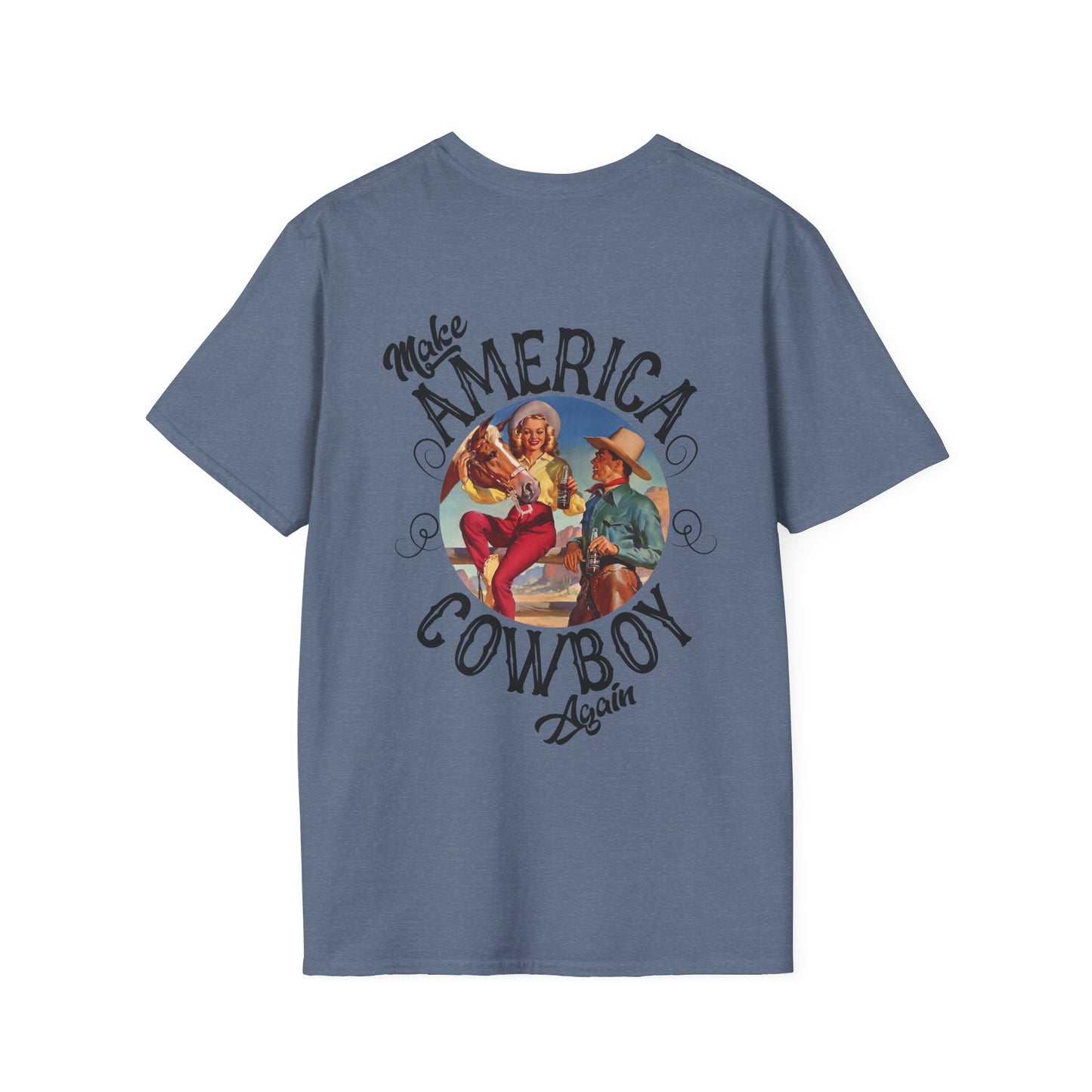 Softstyle Make America Cowboy Again T-Shirt