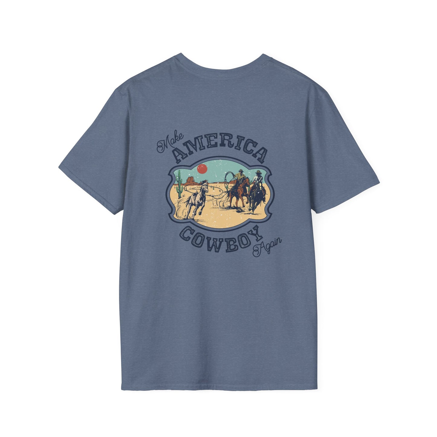 Softstyle Make America Cowboy Again T-Shirt