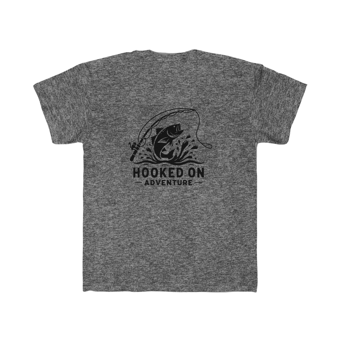 Regular Fit Hooked on Fishing Tee