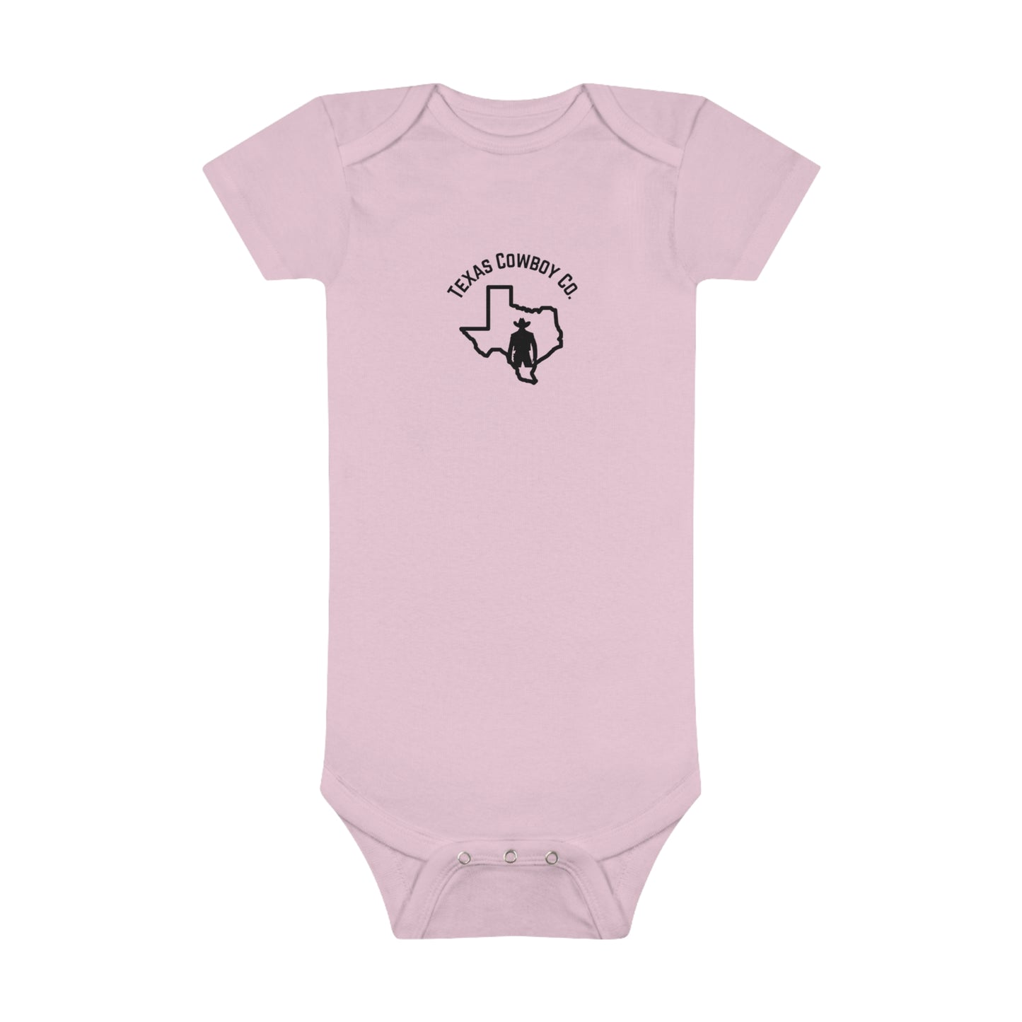 Baby Short Sleeve Onesie® New Cowboy In Town