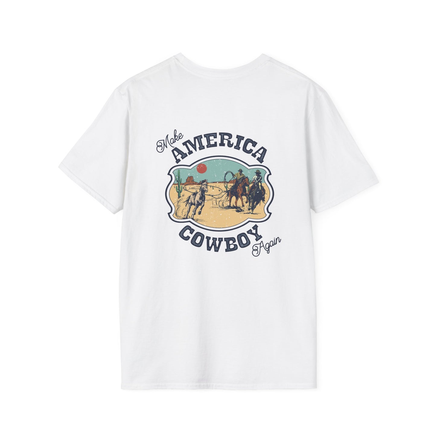 Softstyle Make America Cowboy Again T-Shirt
