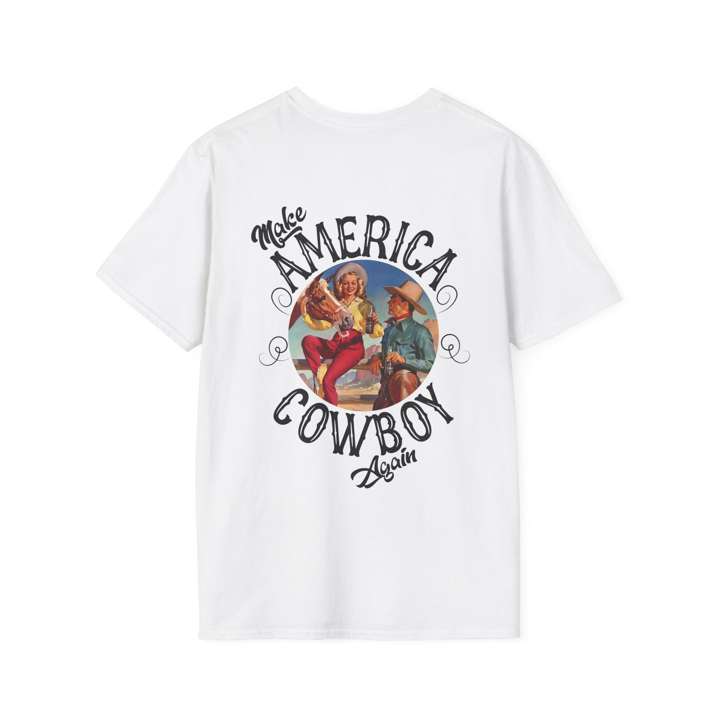 Softstyle Make America Cowboy Again T-Shirt
