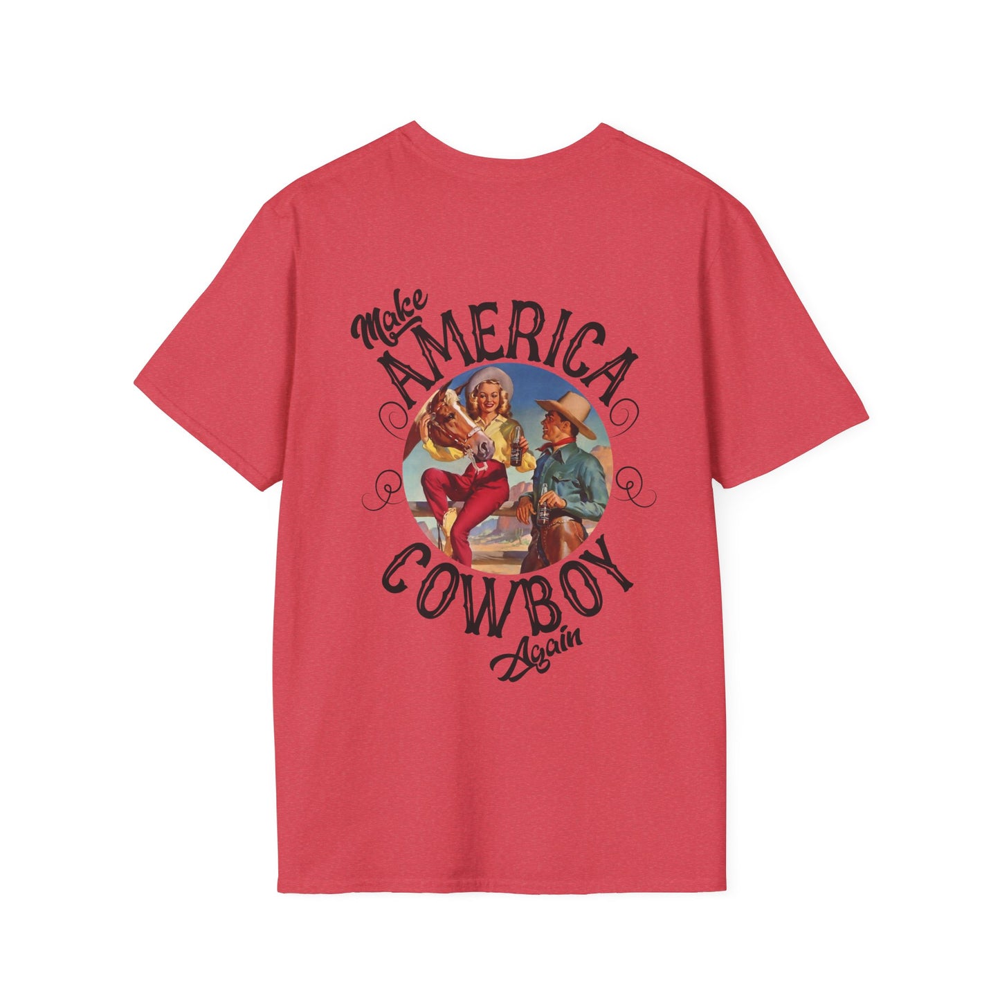 Softstyle Make America Cowboy Again T-Shirt