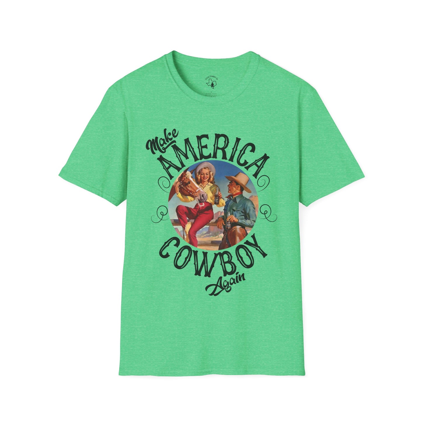 Softstyle Make America Cowboy Again T-Shirt