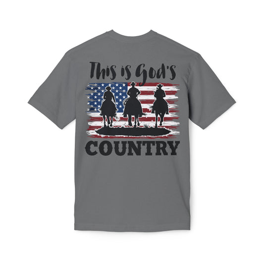Midweight God’s Country T-shirt, Made in US