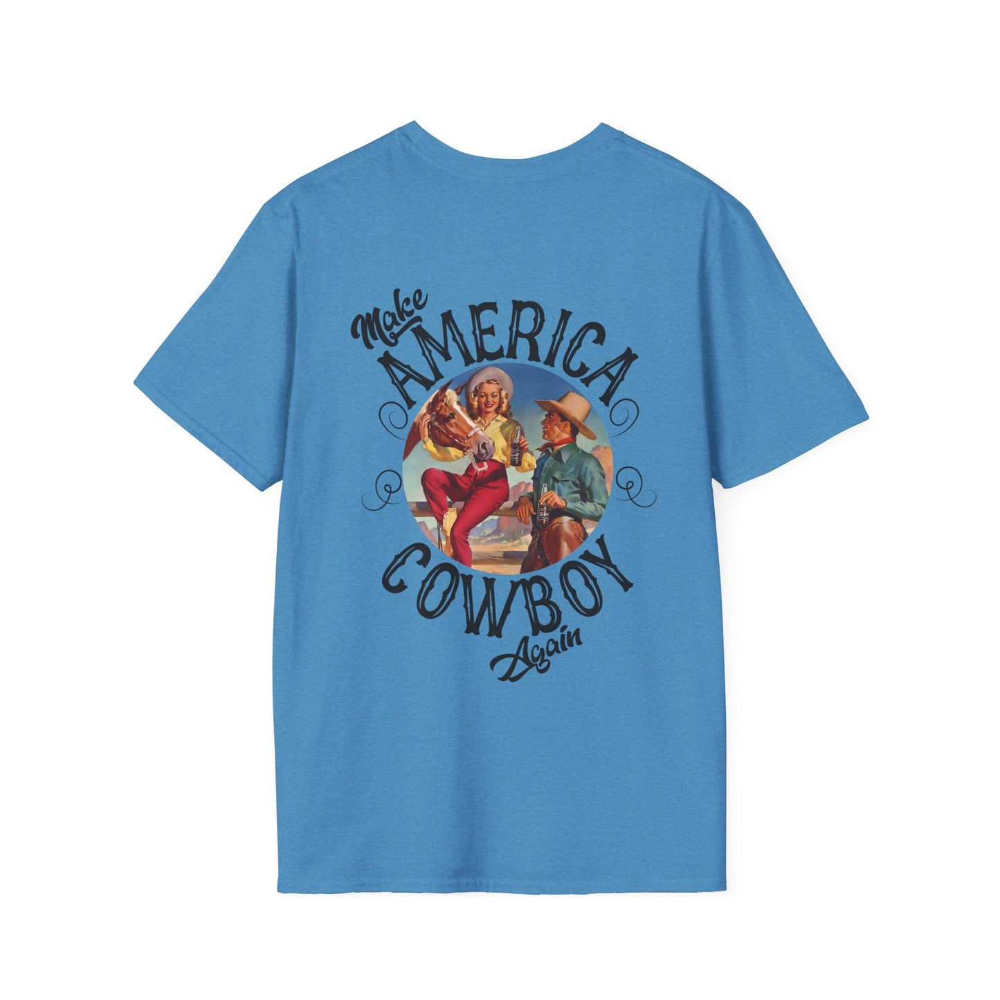 Softstyle Make America Cowboy Again T-Shirt