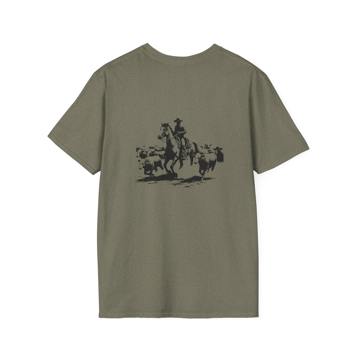 Softstyle Riding With The Herd T-Shirt