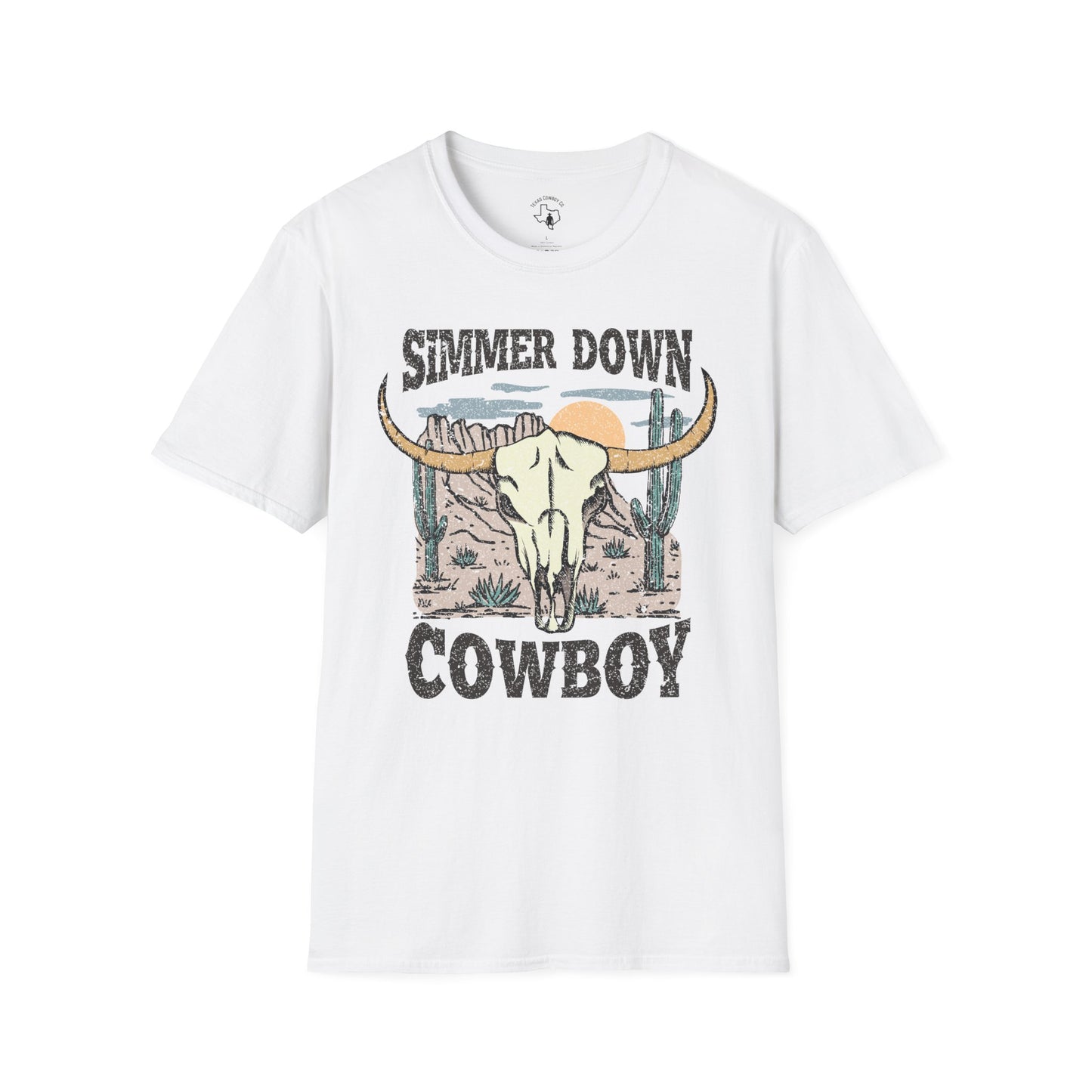 Softstyle Simmer Down Cowboy T-Shirt