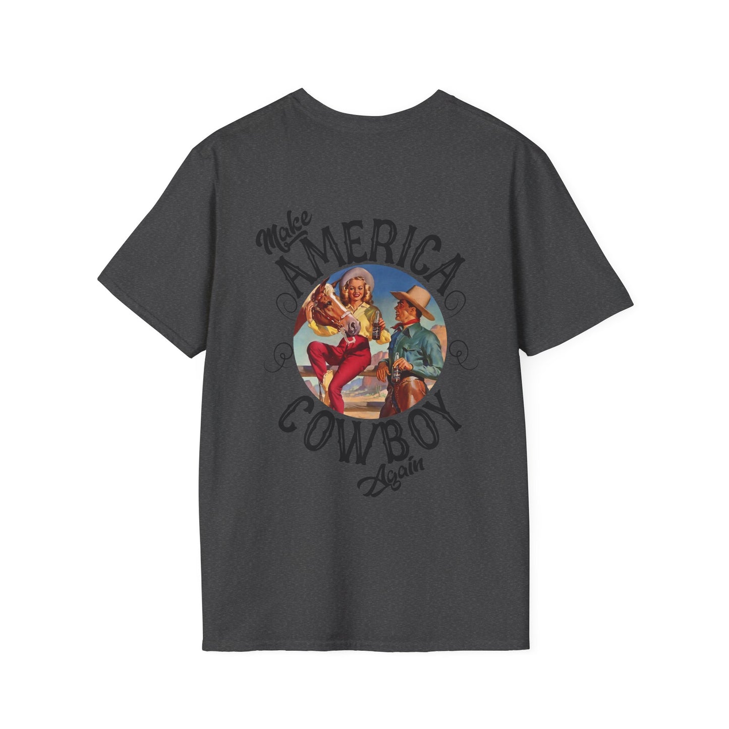 Softstyle Make America Cowboy Again T-Shirt