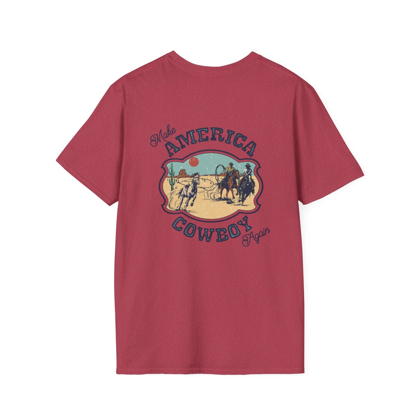 Softstyle Make America Cowboy Again T-Shirt