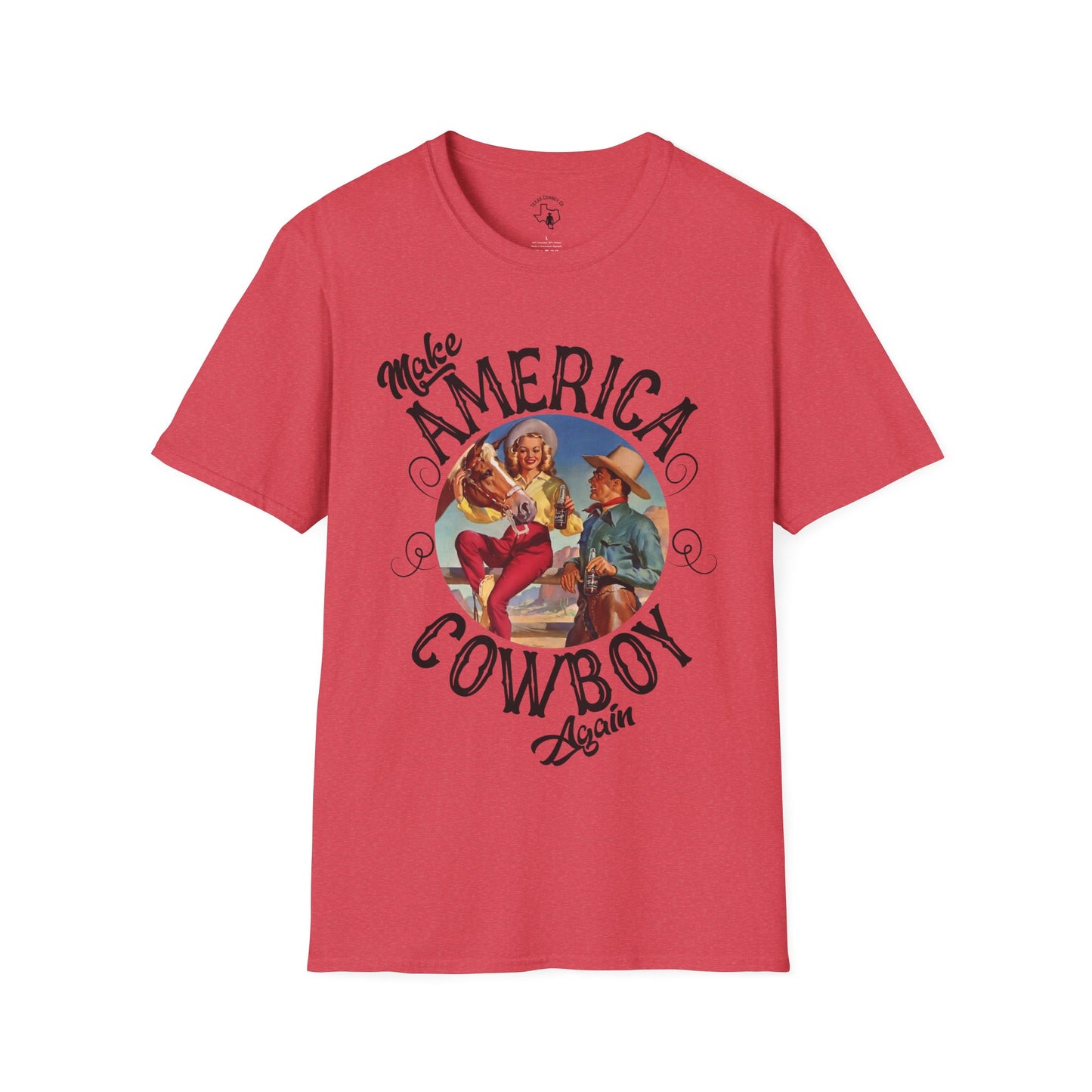 Softstyle Make America Cowboy Again T-Shirt